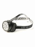 Фонарь SMARTBUY SBF-HL032 аккумуляторный, налобный, светодиодный, 12 LED, 900 мАч, (1/100)