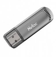 Флеш-накопитель USB 3.2  64GB  Netac  UA61B  серебро (NT03UA61B-064G-32GM)