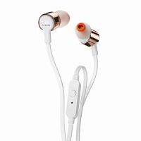 Проводные внутриканальные наушники JBL T210 розовое золото (1/60) (JBLT210RGD)