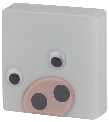 Светильник-ночник ЭРА NN-631-LS-P хрюша датчик света 0 5 Вт 220 В розовый (1/12/48/384) (Б0015242) фото 3 Светильник-ночник ЭРА NN-631-LS-P хрюша датчик света 0 5 Вт 220 В розовый (1/12/48/384) (Б0015242) фото 3