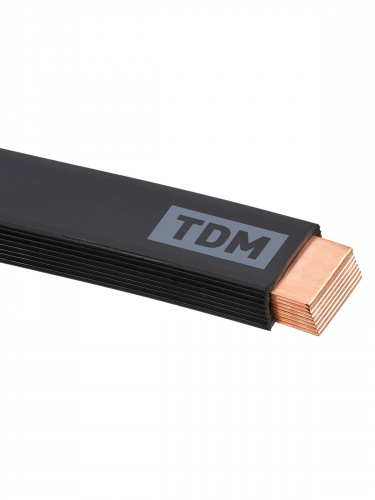 Шина медная гибкая изолированная ШМГ 8х(32х1), 2м, TDM (1/2) (SQ0841-0007)