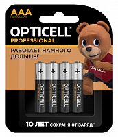 Элемент питания OPTICELL PROFESSIONAL LR03 BL4 (4/48/192/21504) (5052002)