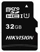 Карта памяти MicroSD  32GB  Hikvision (Hiksemi) Class 10 UHS-I U1  (92/15 Mb/s) + SD адаптер (HS-TF-C1(STD)/32G/ADAPTER)