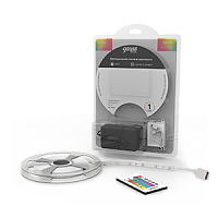 Комплект светодиодной ленты GAUSS Basic 5050/30 12V 6W/m 390lm/m RGB 10mm IP20 5m 1/50 (BT012)