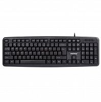 Клавиатура проводная Smartbuy ONE 112, USB, черная (1/20) (SBK-112U-K)