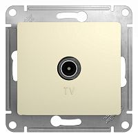 Механизм коннектора TV антенны 1-м С/У GLOSSA беж. Systeme Electric GSL000293 (1/10/160)