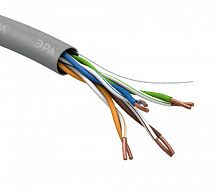 Кабель ЭРА витая пара U/UTP 4x2x24AWG Cat5e CU PVC 305м SIMPLE (2/24) (2/30) (Б0044426)