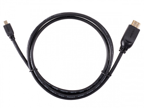 Кабель HDMI-19M --MicroHDMI-19M ver 2.0 1.5m VCOM <CG587-1.5M> (1/50) фото 8
