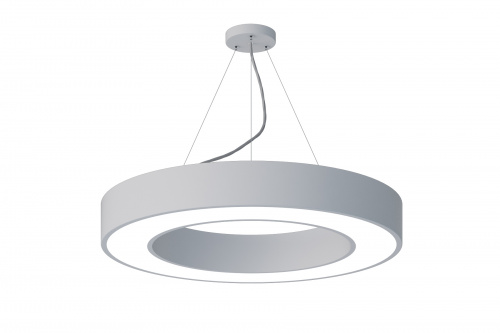 Светильник светодиодный Geometria ЭРА Ring SPO-133-W-40K-045 45Вт 4000К 3200Лм IP40 600*600*80 белый подвесной (1/5) (Б0050562)
