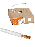 Провод TDM ПуГВнг(А)-LS 1х1,5 ГОСТ в коробке (100м), белый (SQ0124-1475)