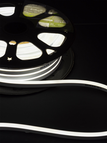 Неон гибкий TDM SMD2835-120 LED/м-220 В-6,5 Вт/м-IP67-6000 K (25м) (1/1/25) (SQ0331-1510) фото 2