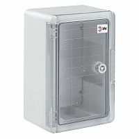 Щит пластиковый ЭРА ЩМП-П box403022_t 400х300х220мм прозрачная дверь УХЛ1 IP65 IK10 