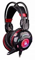 Игровая гарнитура A4TECH Bloody G300 2.2м мониторные оголовье, черный/красный (G300) (1/20) (G300 BLACK+RED)