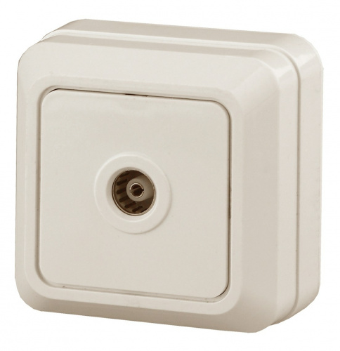 2-301-02 Intro Розетка TV одиночная, ОУ, Quadro, сл.кость (1/10/200/3600) (Б0027659) фото 10