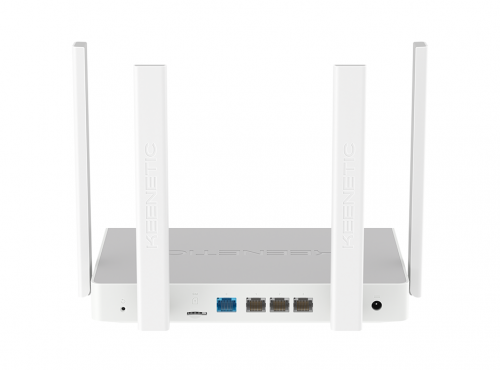 Mesh-роутер KEENETIC Hero 4G+ (KN-2311) AX1800 10/100/1000BASE-TX/4G cat.6, белый (1/8) фото 7