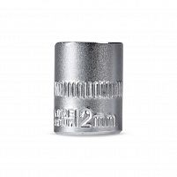 Головка на 12 мм SMARTBUY торцевая, шестигранная, под квадрат 1/4", CR-V, tools (1/400) (SBT-SW-12-14p1)