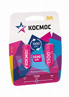 Аккумулятор КОСМОС  R6 (1500 mAh)  BL2   (2/24/288) (KOCR6NIMH(1500mA))