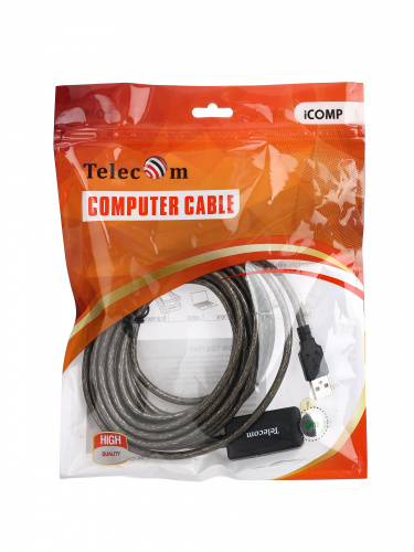 Кабель USB2.0-repeater, удлинительный активный <Am-->Af> 5м Telecom <TUS7049-5M> (1/100) фото 3