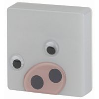 Светильник-ночник ЭРА NN-631-LS-P хрюша датчик света 0 5 Вт 220 В розовый (1/12/48/384) (Б0015242)