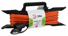Удлинитель ЭРА силовой UFx-1-2x0.75-10m на рамке без заземления 1 розетка 10м ПВС 2x0.75мм2 (1/10)
