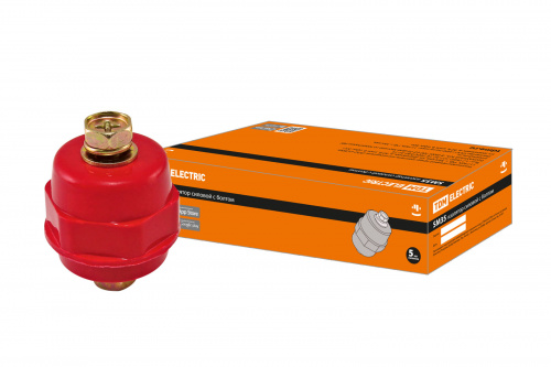 Изолятор SM35 силовой H35xD32xM10мм с болтом TDM (1/10/200) (SQ0807-0057) Изолятор SM35 силовой H35xD32xM10мм с болтом TDM (1/10/200) (SQ0807-0057)