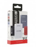 Внешний SSD  Smart Buy   512 GB  Aqous A1 синий, 1.8", USB 3.1 (SB512GB-A1C-U31C)