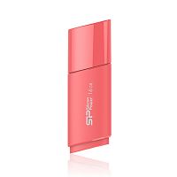 Флеш-накопитель USB  16GB  Silicon Power  Ultima U06  розовый (SP016GBUF2U06V1P)