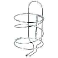 Держатель для фена W3038, размер:11*11*22см (хром.металл, крепление: шуруп) (1/24) (005129)