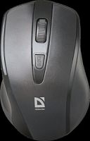 Беспроводная мышь DEFENDER Datum MM-265, 3 кнопки, 800-1600 dpi, черный (1/40) (52265)