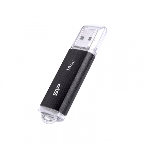 Флеш-накопитель USB 16GB Silicon Power Ultima U02 чёрный (SP016GBUF2U02V1K) фото 4 Флеш-накопитель USB 16GB Silicon Power Ultima U02 чёрный (SP016GBUF2U02V1K) фото 4