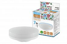 Лампа светодиодная НАРОДНАЯ GX53-7 Вт-230 В-6500 К-Э, h=26 мм (1/100) (SQ0340-1554)