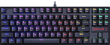 Клавиатура проводная игровая механическая REDRAGON Kumara Pro RGB, 87 клавиши, черная (1/10) (70964)