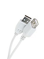 Кабель удлинительный TELECOM USB2.0 <AM->AF>, серый, 1.8 м. (1/150) (TC6936-1.8MO-GY)