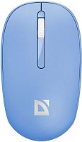 Беспроводная мышь DEFENDER Smart MM-396, 3кн, 2.4G+BT, 500мАч,1600dpi, синий (1/36) (52397)