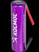 Аккумулятор КОСМОС 18650 Li-ion 3000 mAh без защиты с выводами под пайку, 3 шт шринк (30/360) (KOC18650Li30PAS3)