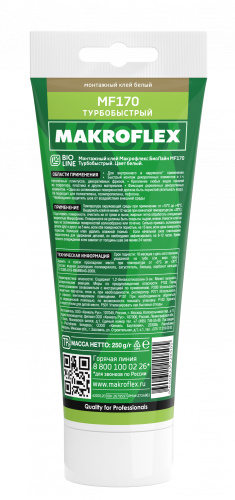 2679597  Жидкие гвозди MAKROFLEX 2679597 Bio Line MF170 Турбобыстрый 250г (Б0057172) фото 2