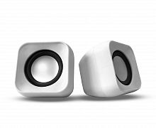Колонки акустические 2.0 RITMIX SP-3010 Белый, 5 Вт (2 х 2,5 Вт), питание от USB, ABS-пластик (1/40) (80004416)