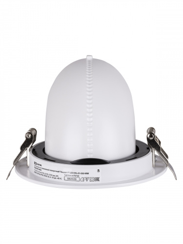 Светильник светодиодный TDM встраиваемый поворотный "Акцент-1" DSL-01-030-NW 30 Вт, 24°, 4000 К, 90 Ra, IP40, (1/20) (SQ0369-0404) фото 4