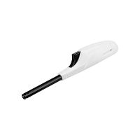 Бытовая газовая пьезозажигалка с классическим пламенем многоразовая (1 шт.) белая СК-306 СОКОЛ (1/144) (61-0967)