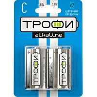 Элемент питания Трофи LR14-2BL ENERGY POWER Alkaline (12/96/6720) (C0034932)