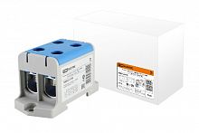 Клемма вводная силовая КВС 4 ввода 16-95 кв.мм. синяя TDM (1/72) (SQ0833-0105)