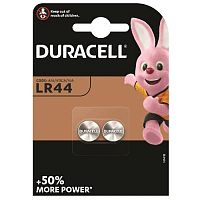 Элемент питания DURACELL  LR44  BL2  (2/20/200/14400) (Б0009737)