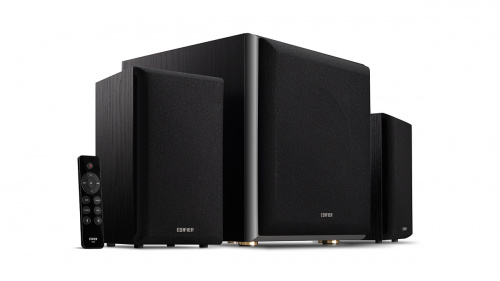Колонка EDIFIER M601DB black (3 шт.)Bth5.1. Дин.:3 шт.Общ.мощ:110Вт.компл.:пульт упр,каб.3.5мм-RCA,кабель RCA-RCA,оптовол.каб,кабель пит. (1/1) (80002798) фото 13