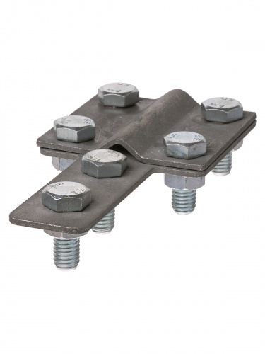 Зажим контрольный полоса-прут , полоса 40х4 - прут Ø6-10 мм, термодиффузия TDM (1/40) (SQ2401-0046) Зажим контрольный полоса-прут , полоса 40х4 - прут Ø6-10 мм, термодиффузия TDM (1/40) (SQ2401-0046)