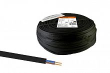 Провод TDM ШВВП 2х0,5 ГОСТ (200м), черный (SQ0120-0074)
