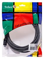 Кабель USB4 Type-C(M)/CM 8K@30Hz, 40GBps, PD 240W, медь TELECOM 3м <TUS840-3M>