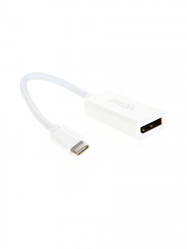 Кабель-адаптер USB 3.1 Type-Cm --> DP(f) 3840x2160@30Hz, 10Gbps , 0,15m VCOM <CU422> (1/72) Кабель-адаптер USB 3.1 Type-Cm --> DP(f) 3840x2160@30Hz, 10Gbps , 0,15m VCOM <CU422> (1/72)