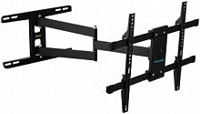 Кронштейн для LED/LCD телевизоров Kromax DIX-20 black,22"-65",нак. ±15°, пов. 180°, 2 шт/уп. (20261)