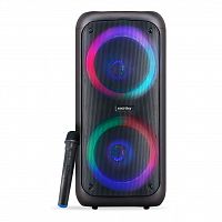 Колонка портативная Smartbuy LAVA, 48Вт, напольная, BT, беспр.мик, MP3, FM, черная (SBS-5240)
