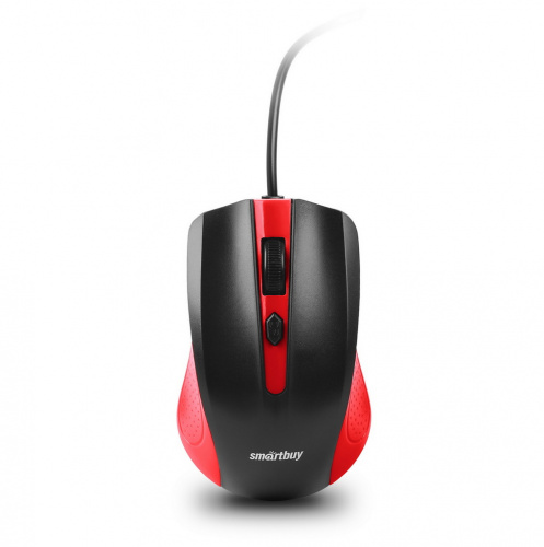 Мышь проводная Smartbuy ONE 352, красная/черный (1/100) (SBM-352-RK)